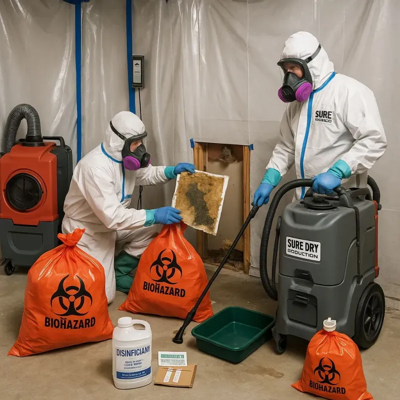 Contaminated Water Handling Protocols process in Saint Joseph County, MI